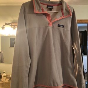 Gray Patagonia sweatshirt